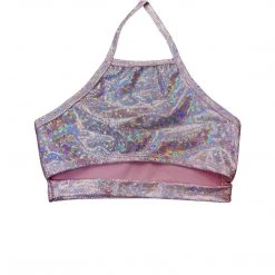 RAVELAND RETRO GLITTER OPEN TOP- PINK WOMEN