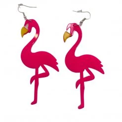RAVELAND PINK FLAMINGO EARRINGS ACCESSORIES