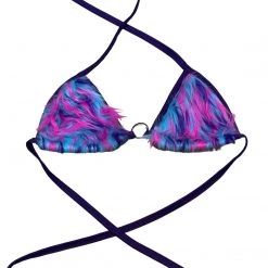 RAVELAND NEW ARRIVALS FURRY WRAP AROUND TOP