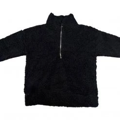 IJOAH WOMEN BLACK LONG SLEEVE SOFT SWEATER