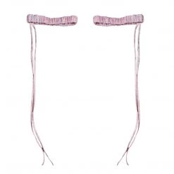 RAVELAND RETRO GLITTER LEG WRAP- PINK