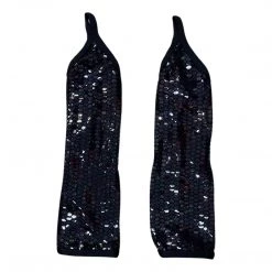 RAVELAND LIQUID MIRROR GLOVES- BLACK NEW ARRIVALS