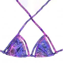 RAVELAND DASH OF SPARKLE CAGE TOP- PURPLE & PINK WOMEN