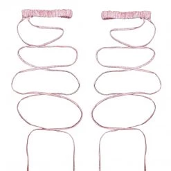 RAVELAND RETRO GLITTER LEG WRAP- PINK