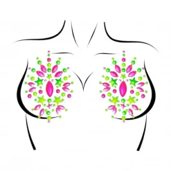 LEG AVENUE Riot Jewels Sticker Nipple Pasties & Body Glitter ACCESSORIES