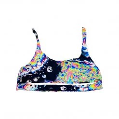 RAVELAND ACID TIE DYE UNDERCUT TOP