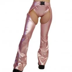 RAVELAND NEW ARRIVALS LOVELY LATEX BUCKLE CHAPS