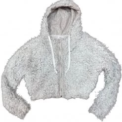 Hot&Delicious WOMEN FAUX FUR HOOD JACKET