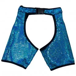 RAVELAND NEW ARRIVALS LIQUID MIRROR ASAP BUCKLED SHORT CHAP