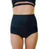 RAVELAND MATTE BLACK HIGH WAISTED BOTTOMS NEW ARRIVALS