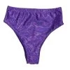 RAVELAND RETRO GLITTER-PURPLE HIGH-WAIST BOTTOMS NEW ARRIVALS