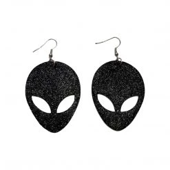 RAVELAND ALIENS COLLECTION BLACK ALIEN EARRING