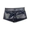 RAVELAND MATTE BLACK RL BOOTY SHORTS WOMEN 1 RAVELAND MATTE BLACK RL BOOTY SHORTS WOMEN