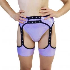 RAVELAND NEW ARRIVALS COSMIC MIST CRAZY SHORT CHAPS