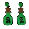 RAVELAND DEADLY POISON EARRINGS HEADBANGER COLLECTION 1 RAVELAND DEADLY POISON EARRINGS HEADBANGER COLLECTION