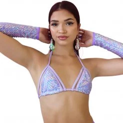 RAVELAND DASH OF SPARKLE CAGE TOP