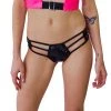 RAVELAND LOVELY LATEX BLACK CUT OUT BOTTOMS NEW ARRIVALS