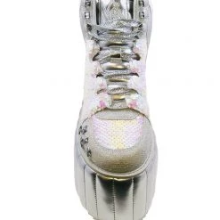 YRU QOZMO MOON SILVER SHOES