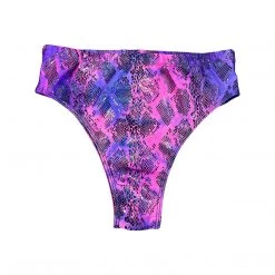 RAVELAND DASH OF SPARKLE HIGH WAISTED BOTTOMS- PURPLE/PINK WOMEN