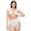 BANJUL NEW ARRIVALS WHITE FLAKE 2PC SET