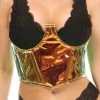 DAISY CORSET Lavish Sunset Holo Open Cup Underwire Waist Cincher
