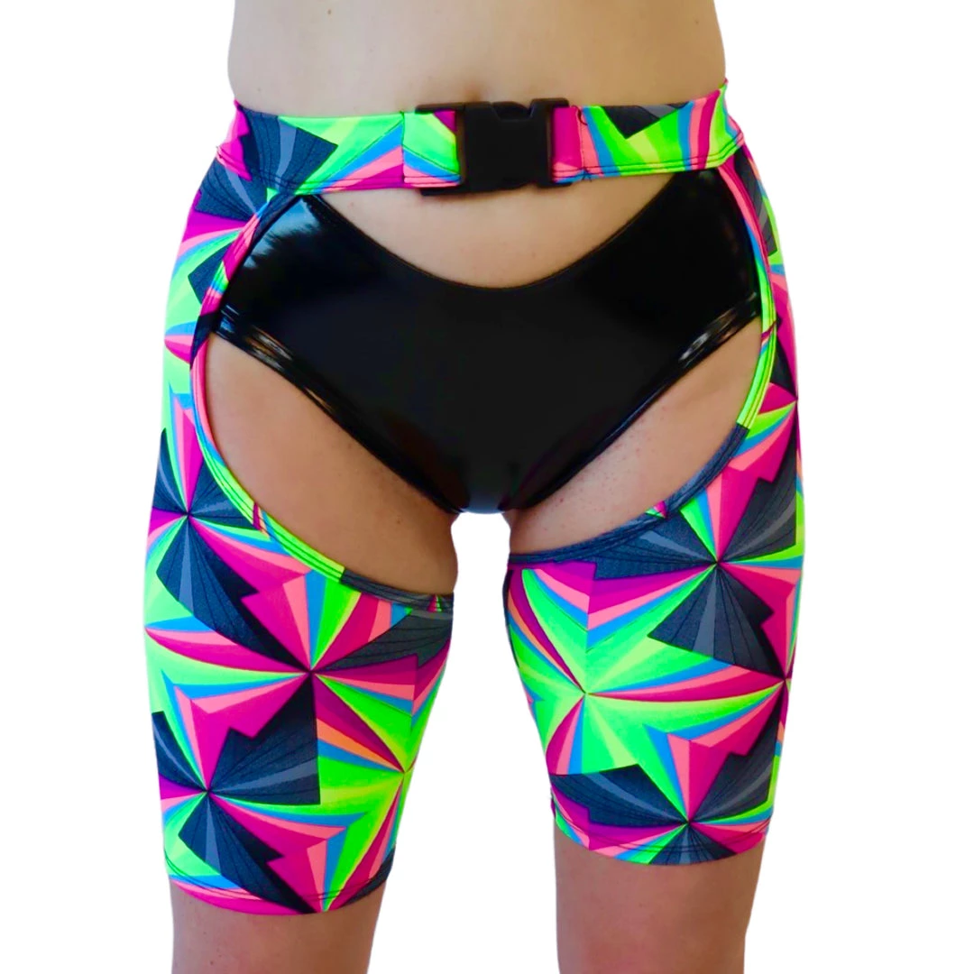 RAVELAND THRILL TRIANGLE ASAP BUCKLED SHORT CHAP NEW ARRIVALS 3 RAVELAND THRILL TRIANGLE ASAP BUCKLED SHORT CHAP NEW ARRIVALS