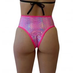 RAVELAND DASH OF SPARKLE HIGH WAISTED BRAZILIAN BOTTOMS