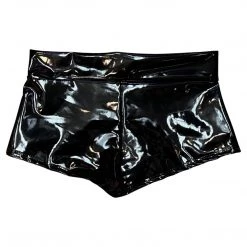 RAVELAND LOVELY LATEX BLACK BOOTY SHORTS NEW ARRIVALS