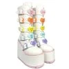 YRU DUNE HEART - WHITE/PASTEL 2 YRU DUNE HEART - WHITE/PASTEL