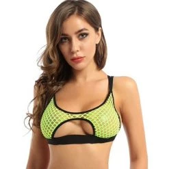 RAVELAND FISHNET BADDIE- NEON GREEN WOMEN