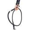 LEG AVENUE 54" Braided Whip With Rhinestone Look Handle