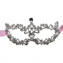 GOLDEN SHUTTLE SILVER MISTAKING MASQUERADE MASK