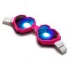 RAVELAND HEADBANGER COLLECTION WHITE STRAP PINK & RAINBOW LOVE GOGGLES 2 RAVELAND HEADBANGER COLLECTION WHITE STRAP PINK & RAINBOW LOVE GOGGLES