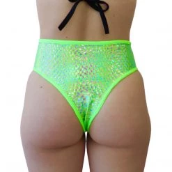 RAVELAND DASH OF SPARKLE HIGH WAISTED BRAZILIAN BOTTOMS