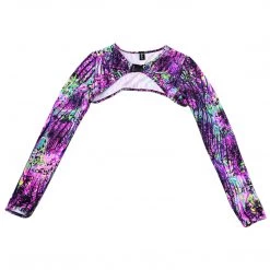 RAVELAND LIQUID JUNGLE SHRUG TOP WOMEN