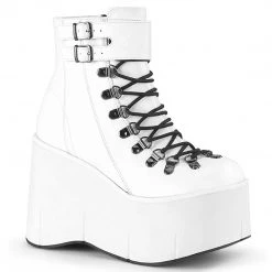 PLEASER WHITE ICE (ANKLE BOOTS)