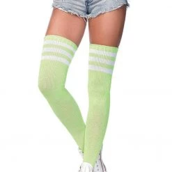 LEG AVENUE Athletic Thigh Highs