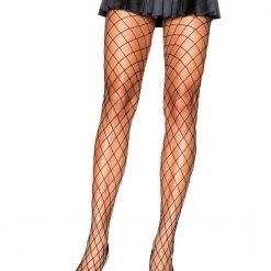 LEG AVENUE Diamond Fishnet Pantyhose LEG WRAPS & HOSIERY