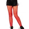 LEG AVENUE WOMEN Flame Fishnet Tights 2 LEG AVENUE WOMEN Flame Fishnet Tights