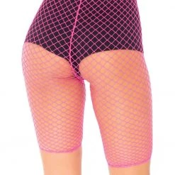 LEG AVENUE FISHNET SHORTS WOMEN