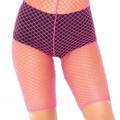 LEG AVENUE FISHNET SHORTS WOMEN