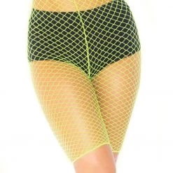 LEG AVENUE FISHNET SHORTS WOMEN
