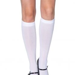 LEG AVENUE WOMEN Nylon Opaque Knee Highs