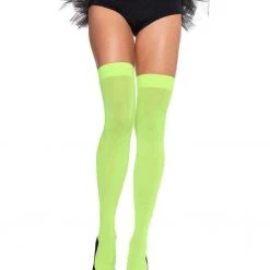 LEG AVENUE Nylon Thigh Highs WOMEN