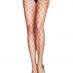 LEG AVENUE Plus Size Fence Net Pantyhose