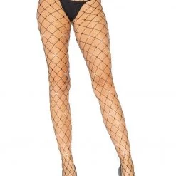LEG AVENUE Rhinestone Net Tights WOMEN
