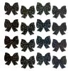 PASTEASE Body Minis: 16 Mini Black Glitter Bows Nipple & Body Pasties ACCESSORIES 2 PASTEASE Body Minis: 16 Mini Black Glitter Bows Nipple & Body Pasties ACCESSORIES