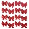 PASTEASE Body Minis: 16 Mini Red Glitter Bows Nipple & Body Pasties 1 PASTEASE Body Minis: 16 Mini Red Glitter Bows Nipple & Body Pasties