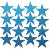 PASTEASE Body Minis: 16 Mini Reflective Blue Stars Nipple & Body Pasties