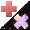 PASTEASE Plus X: Reflective Red Cross Nipple Pasties ACCESSORIES
